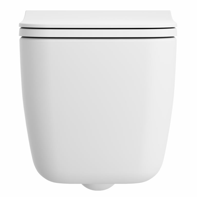 Crosswater Libra Matt White WallHung Toilet Sanctuary Bathrooms